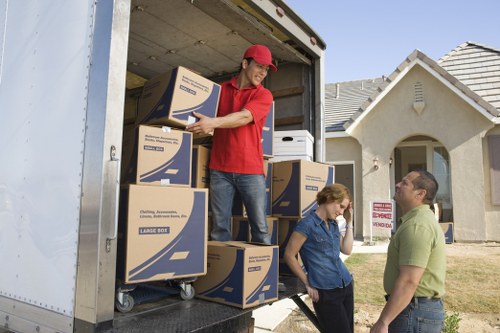 Local moving service handling boxes in Crystal Palace