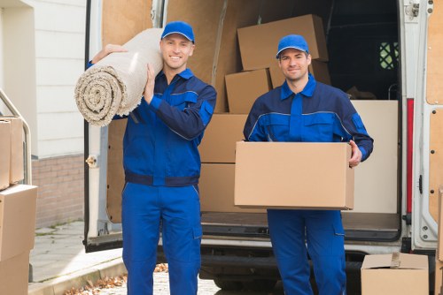 Local packing materials for a move in Crystal Palace