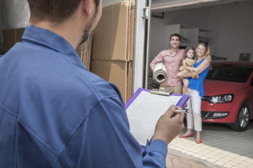 Storage transfer and moving van service