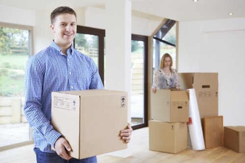 Moving desks, files, and IT equipment during a Crystal Palace office relocation
