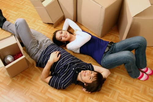 Local removals vehicle supporting a residential relocation in Crystal Palace