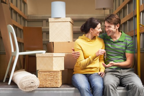 Careful loading service for household items and packed boxes in Crystal Palace