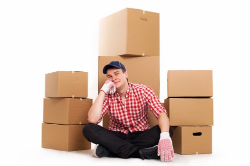 Preparation and loading for a man with van booking in Crystal Palace